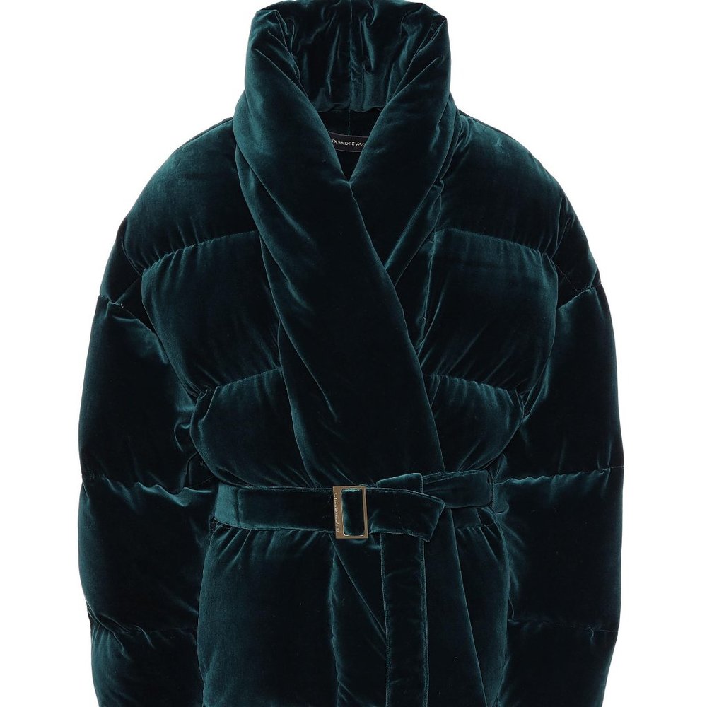 ISO: Alexandre Vauthier Velvet Puffer Coat FR 36 ANY COLOR! - Picture 2 of 4